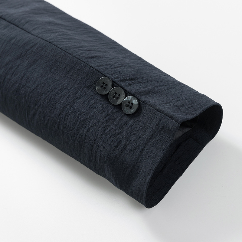 Casual chaqueta de traje de hombre primavera y verano ligero y delgado estilo de alto nivel de negocios hombre chaqueta de vestir de hombre de una sola pieza