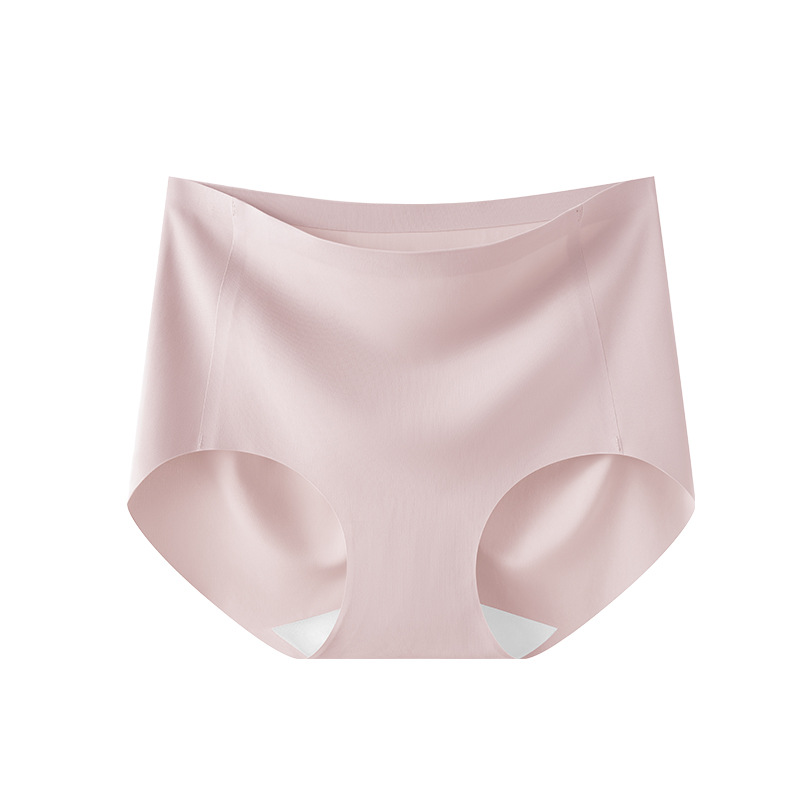 Ropa interior sin costuras de cintura alta, ropa interior de entrepierna antibacteriana de algodón para mujer, yoga y fitness