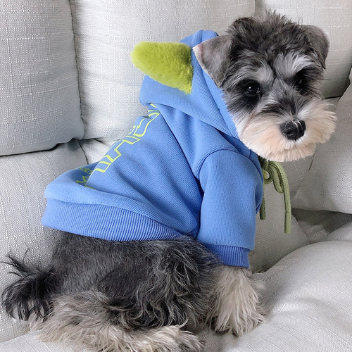 Dog clothes, sweatshirts, trendy autumn and winter clothes, thin Teddy Corgis, cats, small dogs and puppies, pet clothing