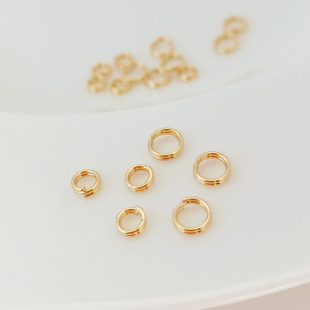 �~僽�14K��ɫ�p���_��Ȧ�B�ӭh�ֹ�DIY�Ʒ�������β���Ȧ