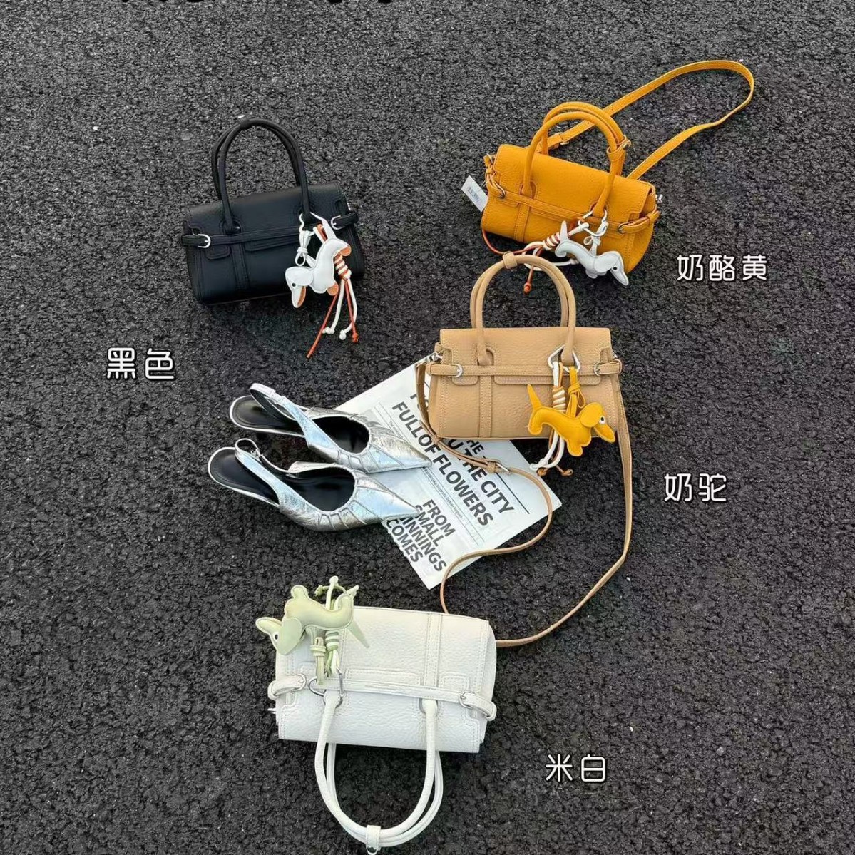 French Style Niche Boston Handbag, Elegant And Compact Pillow Bag, Casual Commuter Crossbody Bag For Women