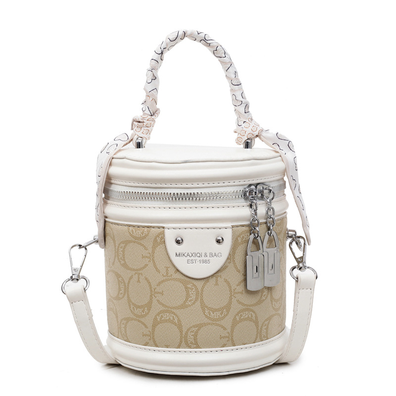 Bolsos de mujer transfronterizos Bolsos de moda Bolsos de cubo de ocio 2025 Bolsos de hombro de nueva tendencia Bolsos de mensajero de textura avanzada
