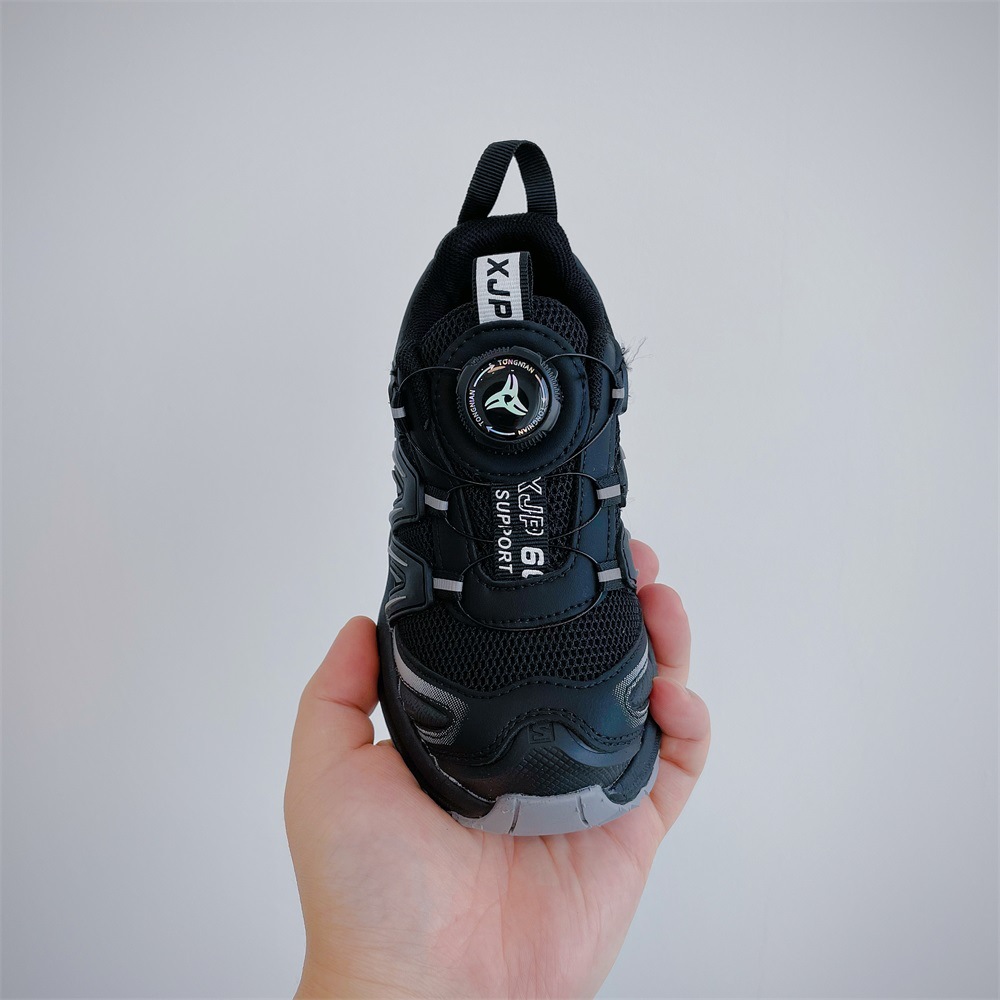 2024 Spring and Autumn New Children's for Boys Soft soled Comfortable Sports Running Korean Edition Fashion Knob Girls'_voghion.com