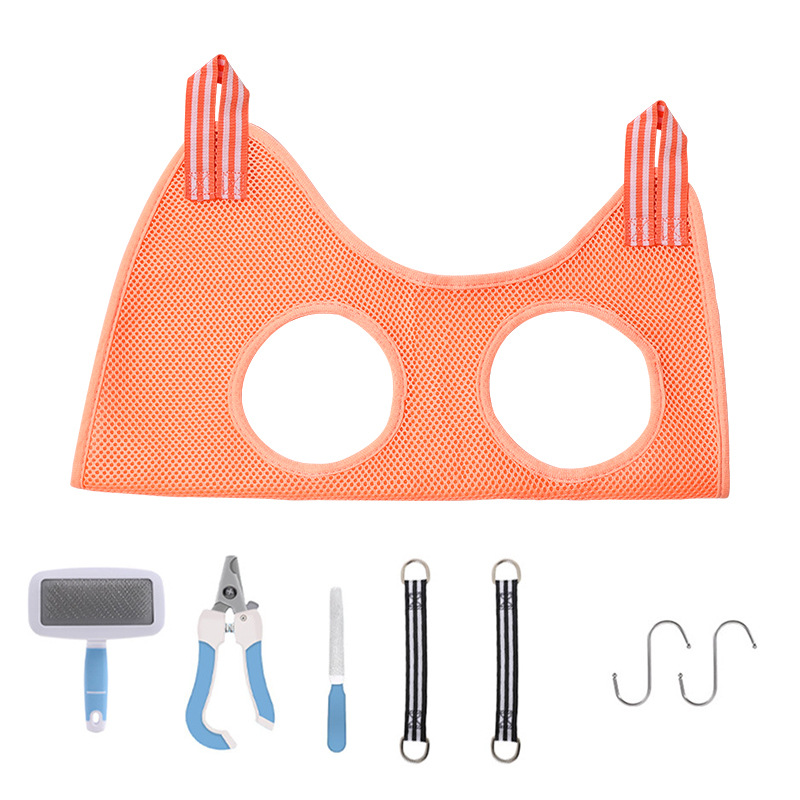 Mascotas de aseo transfronterizas, gatos, perros, uñas, perros, gatos pequeños y medianos, hamacas de limpieza, suministros para mascotas