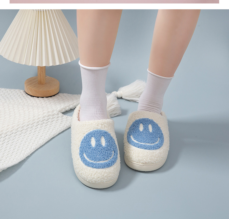 Pantofole da donna comode, comode, lavabili in lavatrice, traspiranti, per camera da letto invernale con punta chiusa regolabile in pile da donna_voghion.com