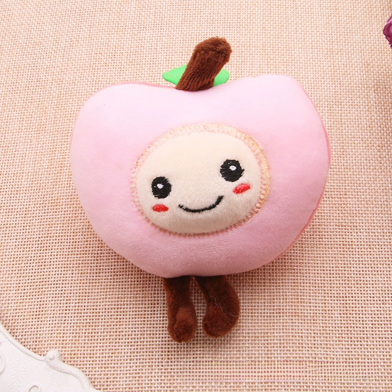 Креативная игрушка, мультфильм фрукты милая кукла, аксессуар, ткань, брелок, брошь