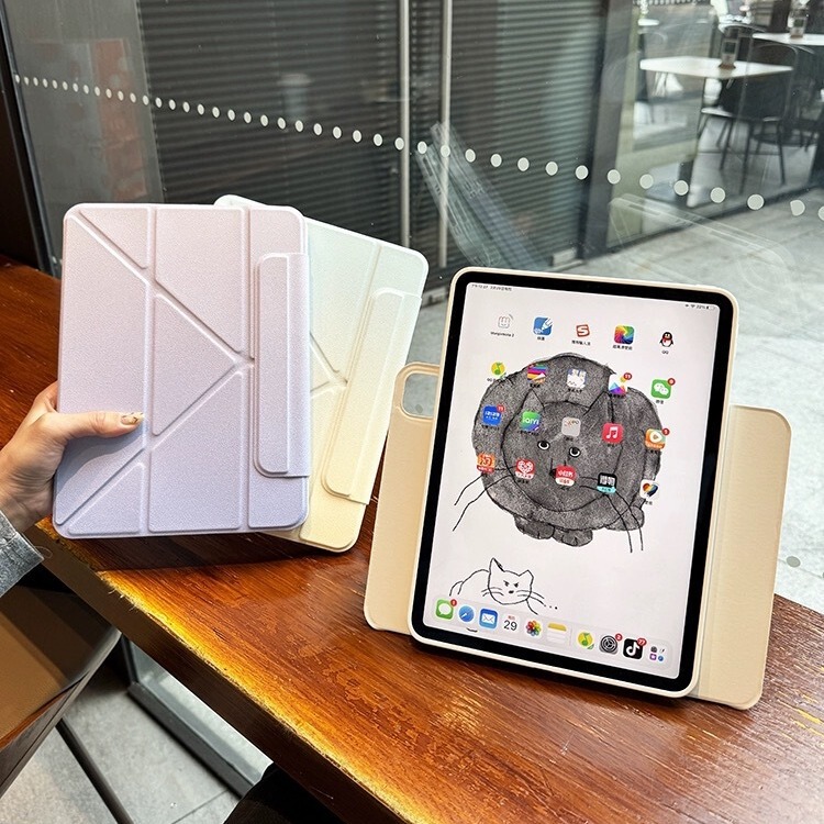 2025 for ipad11 generation protective cover air11 inch gradient 720 rotating Y-fold magnetic mini7 flat shell 2025 for ipad11 generation protective cover air11 inch gradient 720 rotating Y-fold magnetic mini7 flat shell