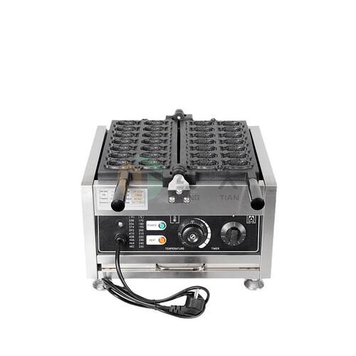 Red Sky Commercial Electric 14 Hole Taiyaki Griller Professional Waffle Snack Machine Mini Taiyaki Snack Machine