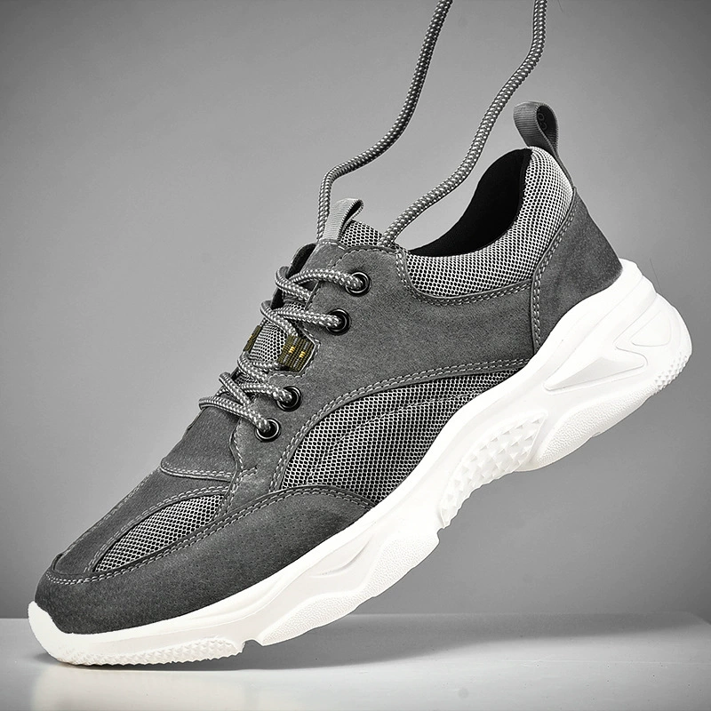 29088 Мужская обувь, спортивная повседневная обувь, модные сетчатые кроссовки с низким верхом, дышащие универсальные Кроссовки больших размеров, модные