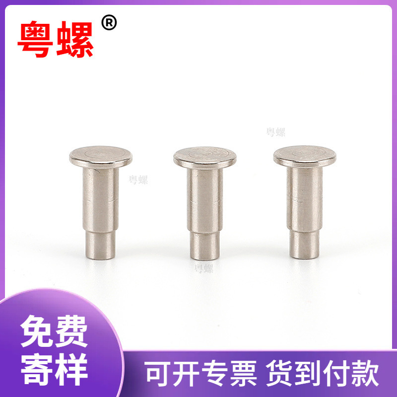 空心台阶铆钉 行程开关系列-LX19-131 轴 台阶铆钉 阶梯平头铆钉
