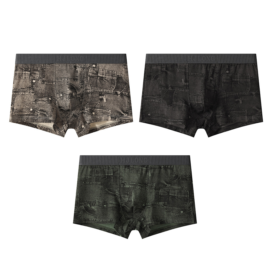 Three-pack (khaki + dark gray + green)
