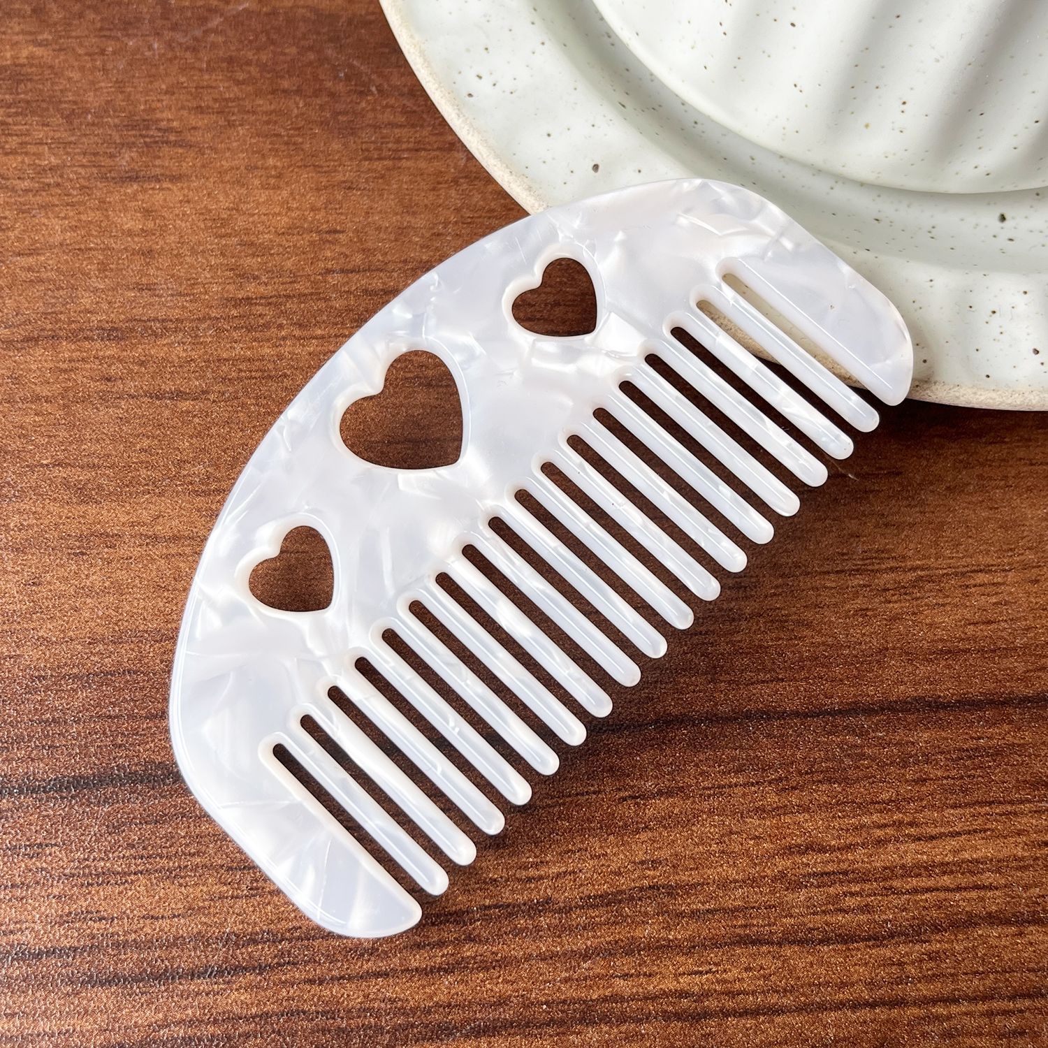 Sensación de alto nivel ~ acético placa portátil lavable pein de cabello antiestático pein de cabello retro