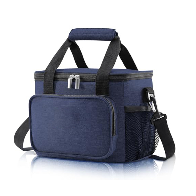 Amazon hot sale bolsa de almuerzo aislante caja de almuerzo suave refrigeración bolsa de mano puede ser portátil