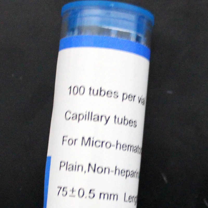 Сосуд для сбора крови 80ul 75 мм сосуд для сбора крови Красная этикетка сосуд для сбора крови Синяя этикетка сосуд для сбора крови
