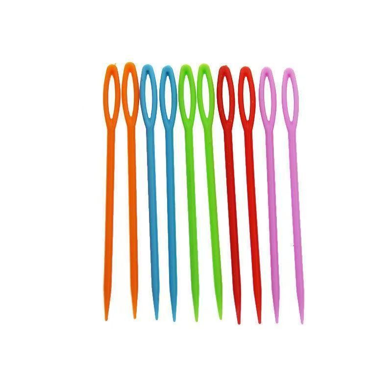 Aguja de sutura de 9 cm (color aleatorio)