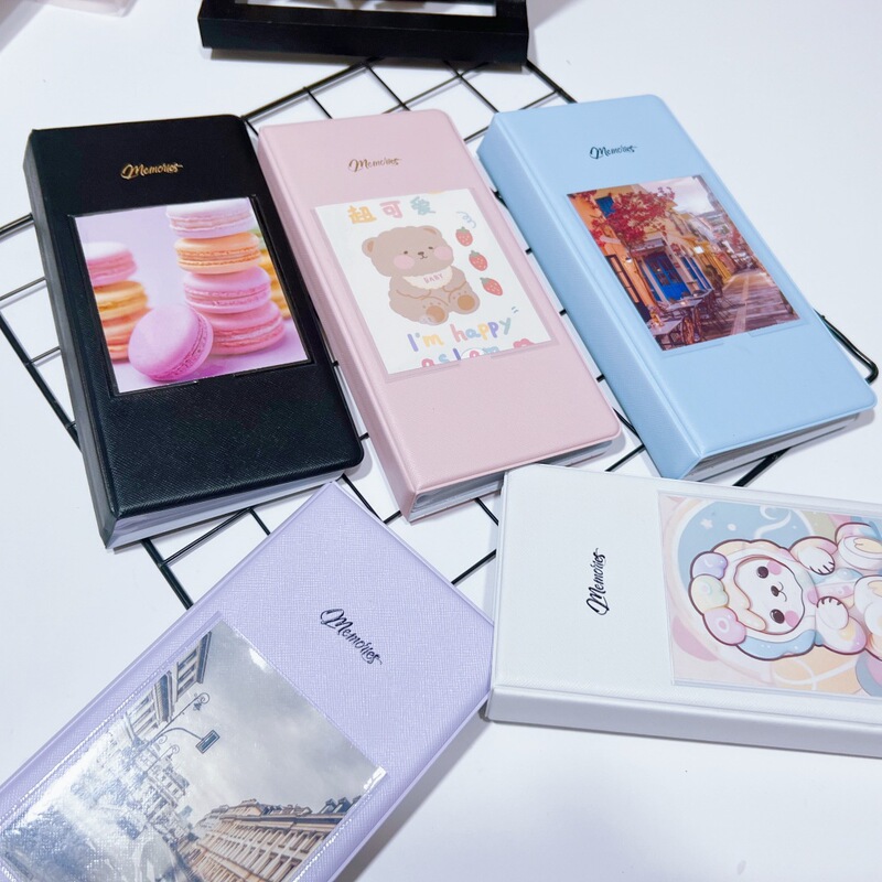 Polaroid Sq10 Photo Paper Album Korean Version Internet Celebrity 64 Sq3/6 Square Photo Collection Card Storage Album