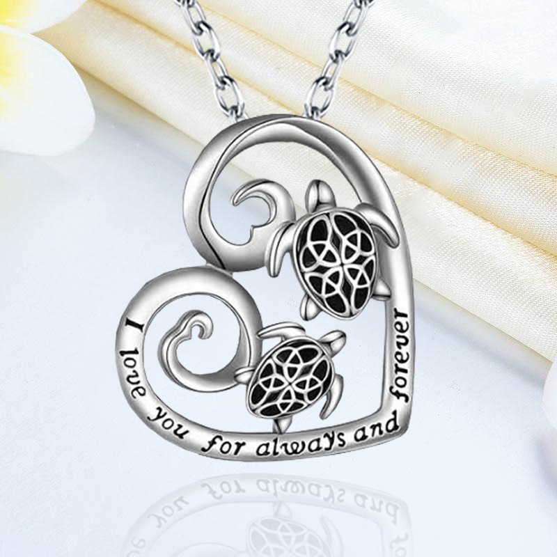 7g Weight Pendant Necklace Classification cable chain Chain Type 1 Piece Quantity Wholesale Jewelry Simple Style Heart Shape Alloy Pendant Necklace