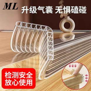 New Thickeneded Upgraded Anti-Collision Strips, Transparent Invisible Anti-Collision Soft Bags, Kindergarten Anti-Collision Protection Strips