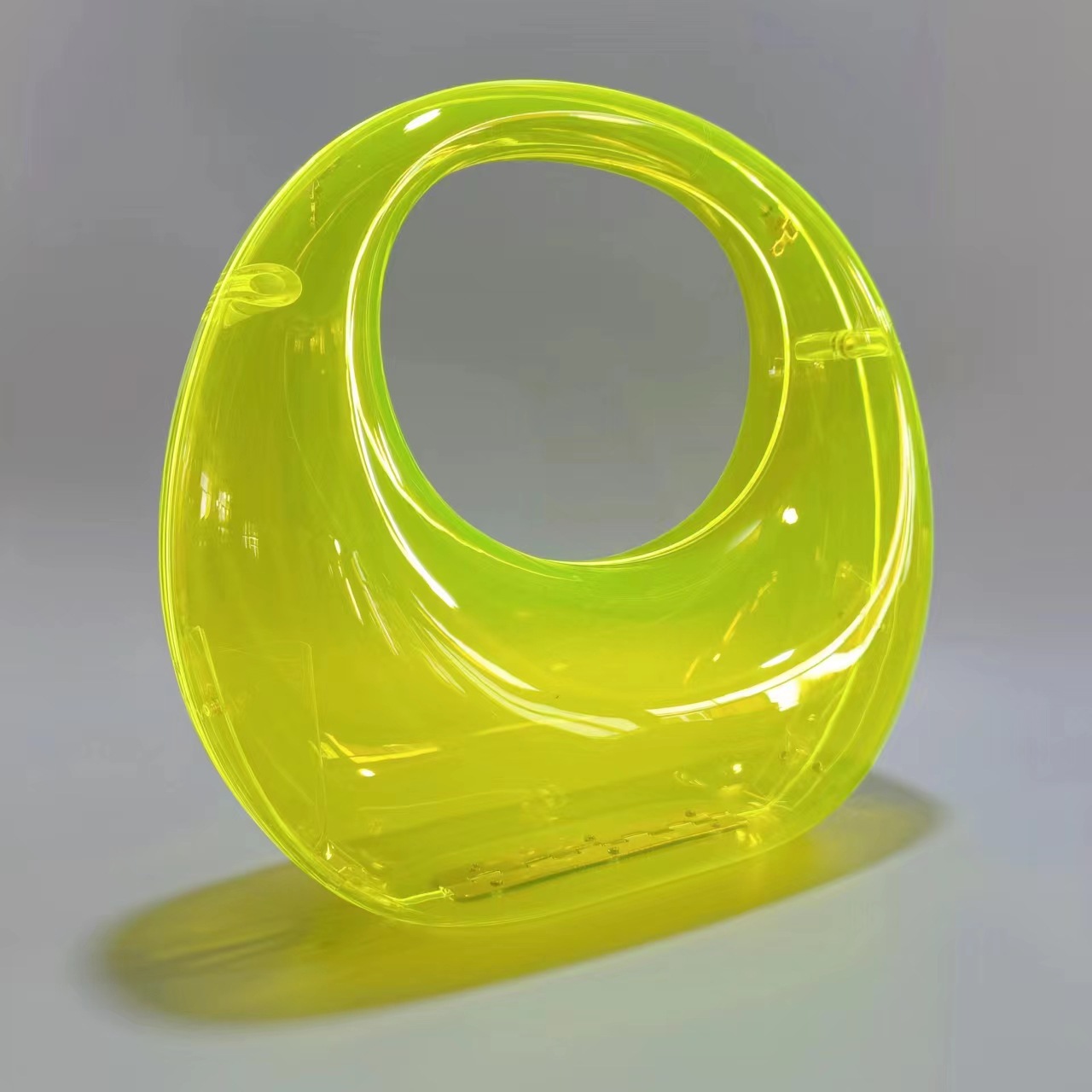 Transfronteriza nuevo bolso de acrílico moda europea y americana bolso personalizado arco Socialite noche bolsa crossbody bolsa de cadena