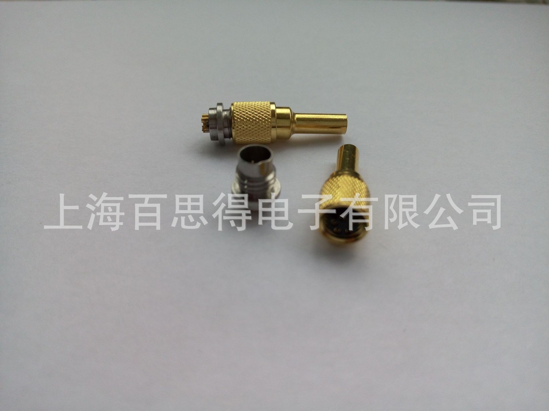 美制M5连接器，4针1/4-28UNF高温烧结件三轴传感器