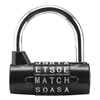 5 -digit English letters password lock lock English letter password hanging lock