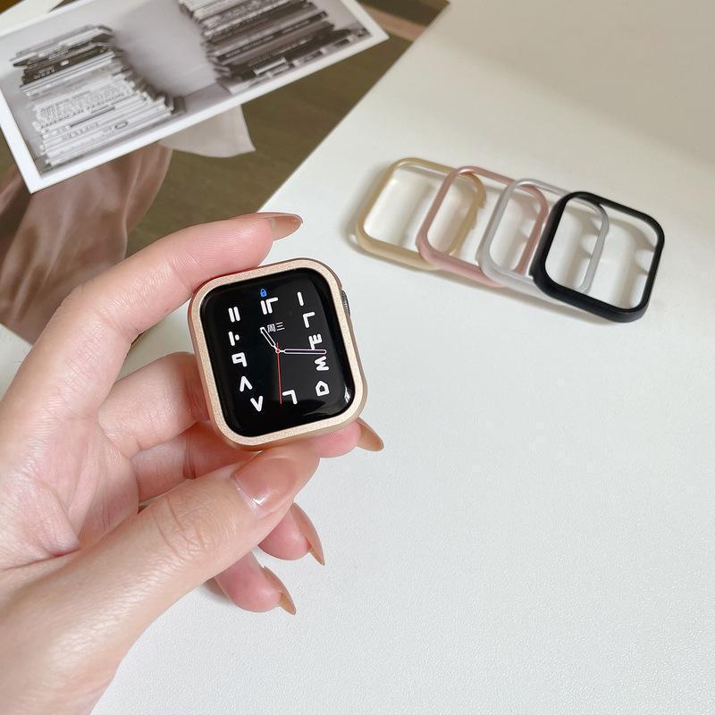 适用于apple watch7保护套苹果手表iwatchse/65438代铝合金属表壳