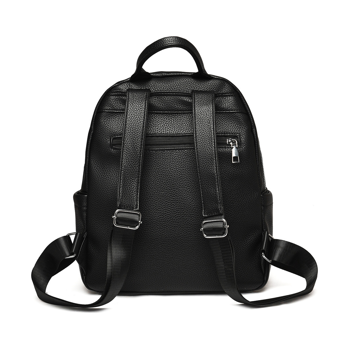 Mochila de Cuero para Mujer de Cuero PU Antirrobo Multicapa para Uso Diario y 通勤
