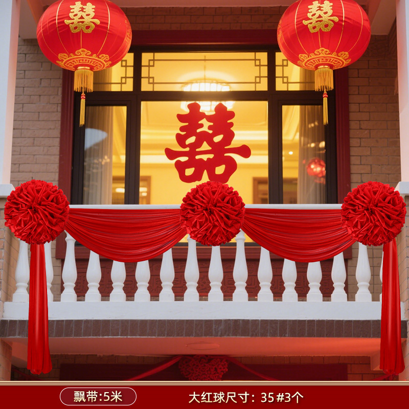大きな赤い花の結婚式のアジサイの結婚式の部屋の装飾結婚式の田舎の庭のドア屋外のヴィラのバルコニーの装飾階段の花|undefined
