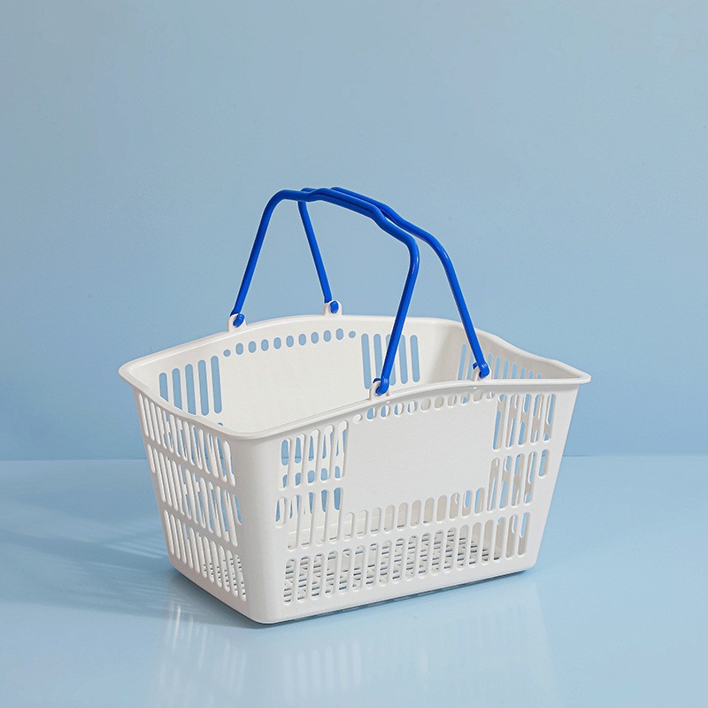 Fabricantes de cestas de compras de bocadillos tienda de conveniencia de cabello directo supermercado cestas de compras de plástico tienda de cereales de mano tienda de papelería