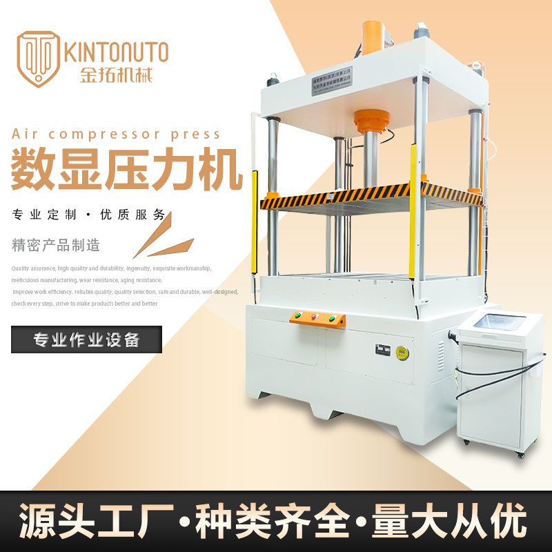 源头厂家数显压力机高精度重复压力精密轴承台式智能伺服压装机