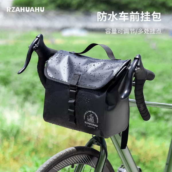 Multifunctional Cycling Front Bag, Multifunctional Large-Capacity Backpack, Bicycle Handlebar Bag, Cycling Equipment Shelf Bag
