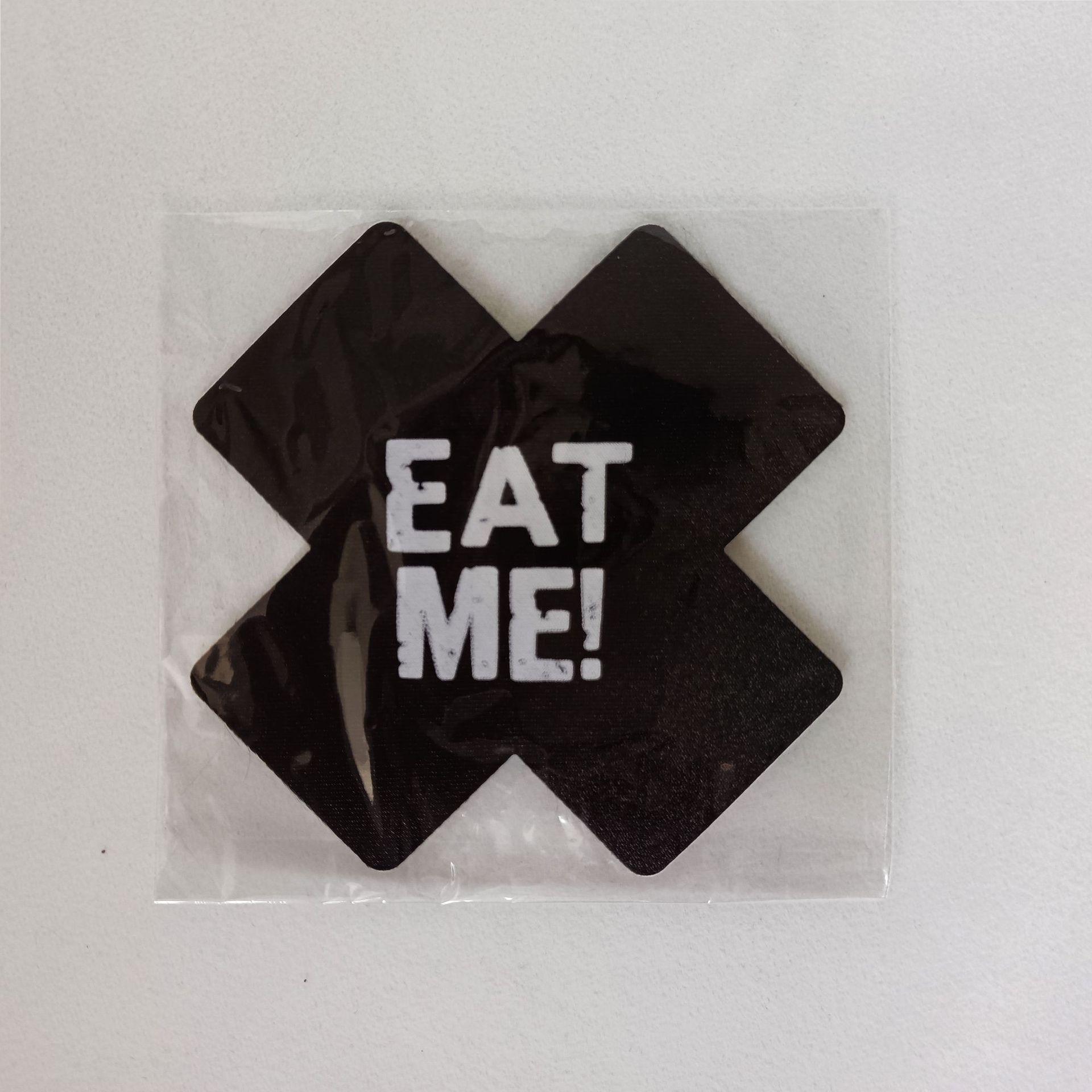 블랙 크로스 프린트 EM(간단한 장식)