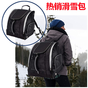 Водоотталкивающий черный лыжный рюкзак, оптовые продажи, городской стиль, Amazon