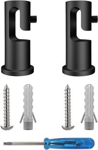 Oashisu 2 Stück Wall- and Ceiling Pins On-Putze Cable Holder F