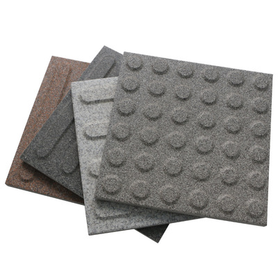 红枫品牌仿花岗岩地铺石配套盲道砖 300/600石英砖陶瓷盲道砖|ms