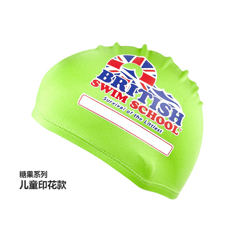 水泳帽 大人用 布製水泳帽 ポリエステル ナイロン 四針六糸 男女兼用 大きめサイズ 水泳用 紙カード付き|undefined