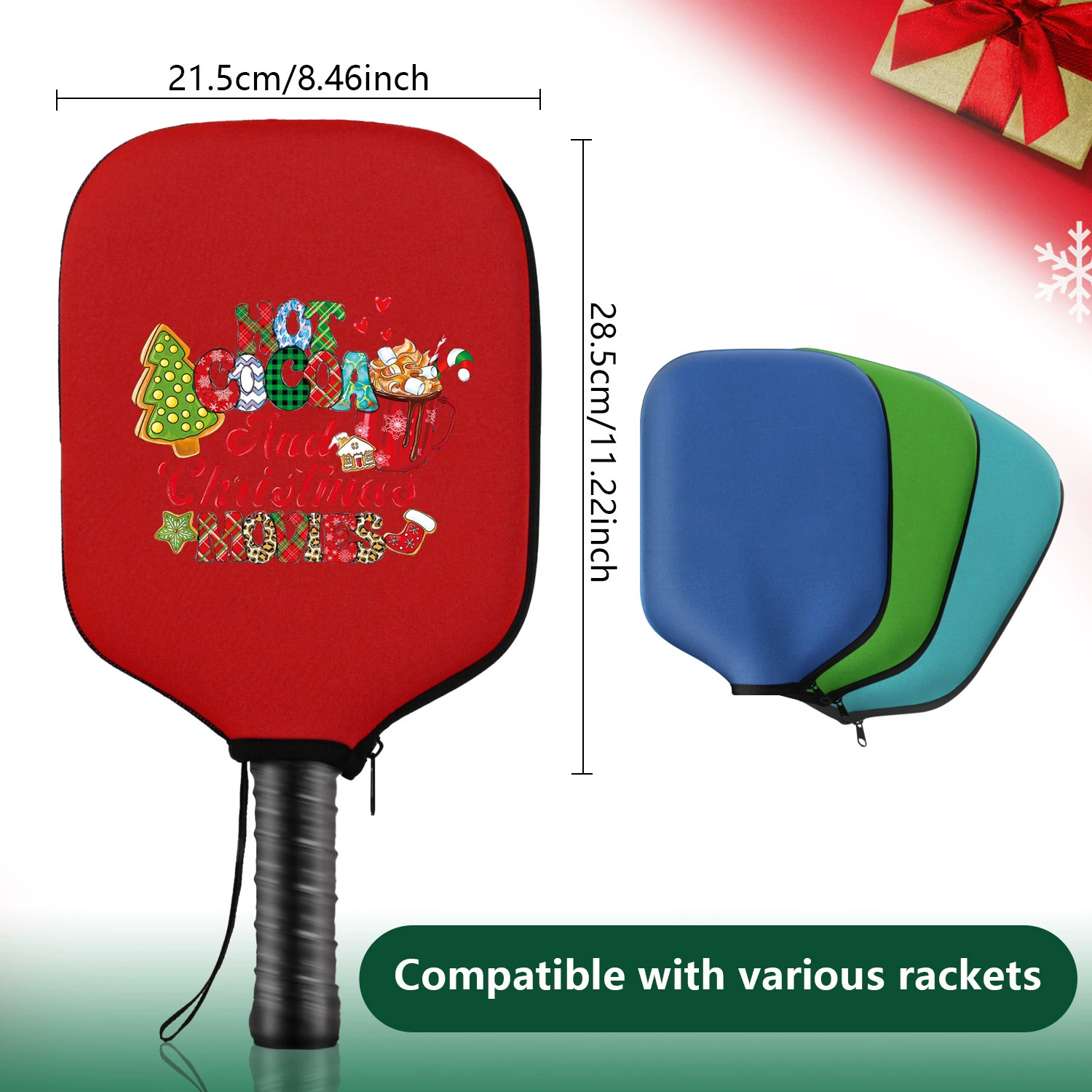 Beach tennis racket, protective case for table tennis, diving
