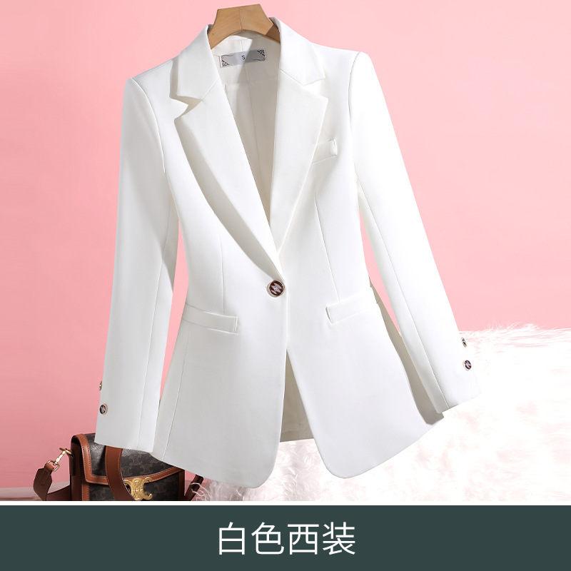 小西装外套女2025春秋新款职业气质高级感上衣小个子短款女士西服|undefined