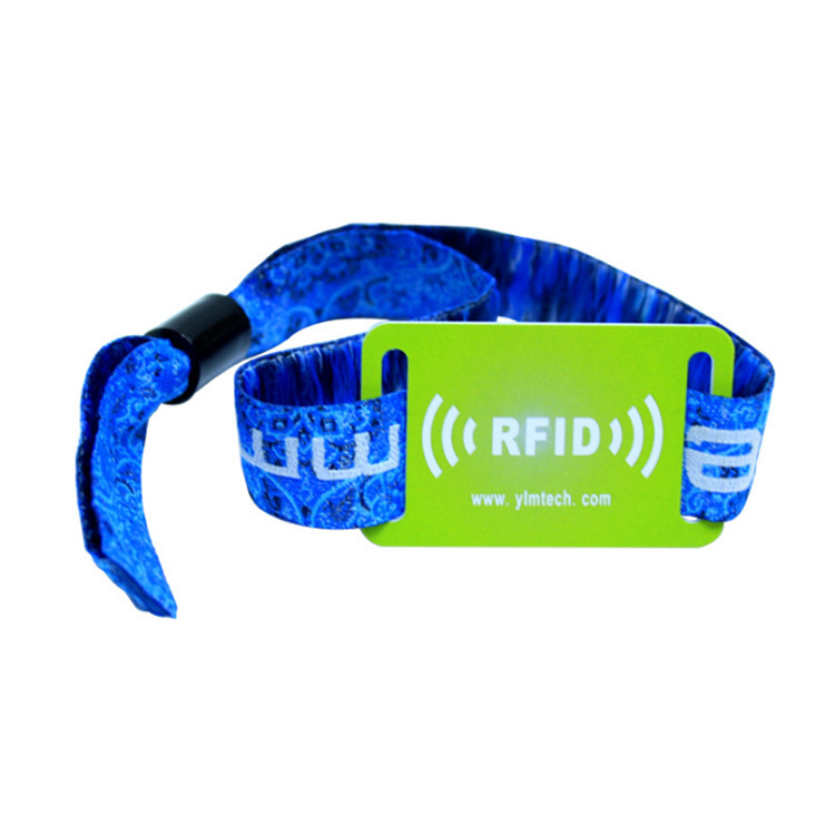 西北地区野外探险 人员身份信息识别手腕带定制 打印文字图案RFID