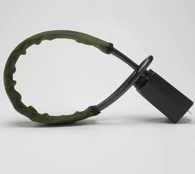 Car Anti-Theft Lock Safety Buckle | Car lock - army-green