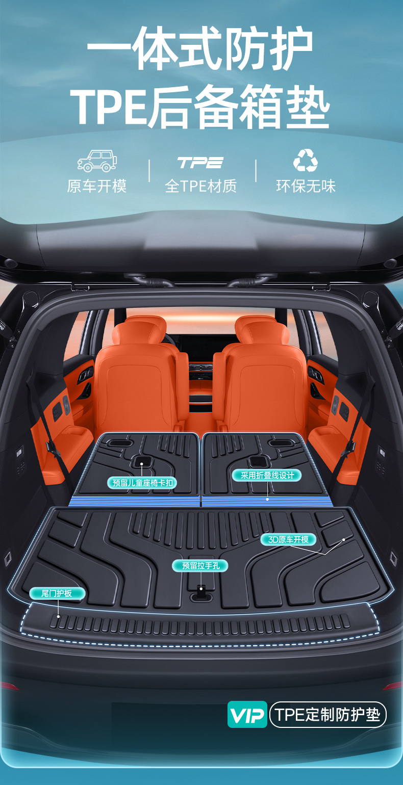 Suitable for 26 models of Great Wall H10, a comprehensive collection of car interior accessories, including a TPE trunk mat and H10 modification parts