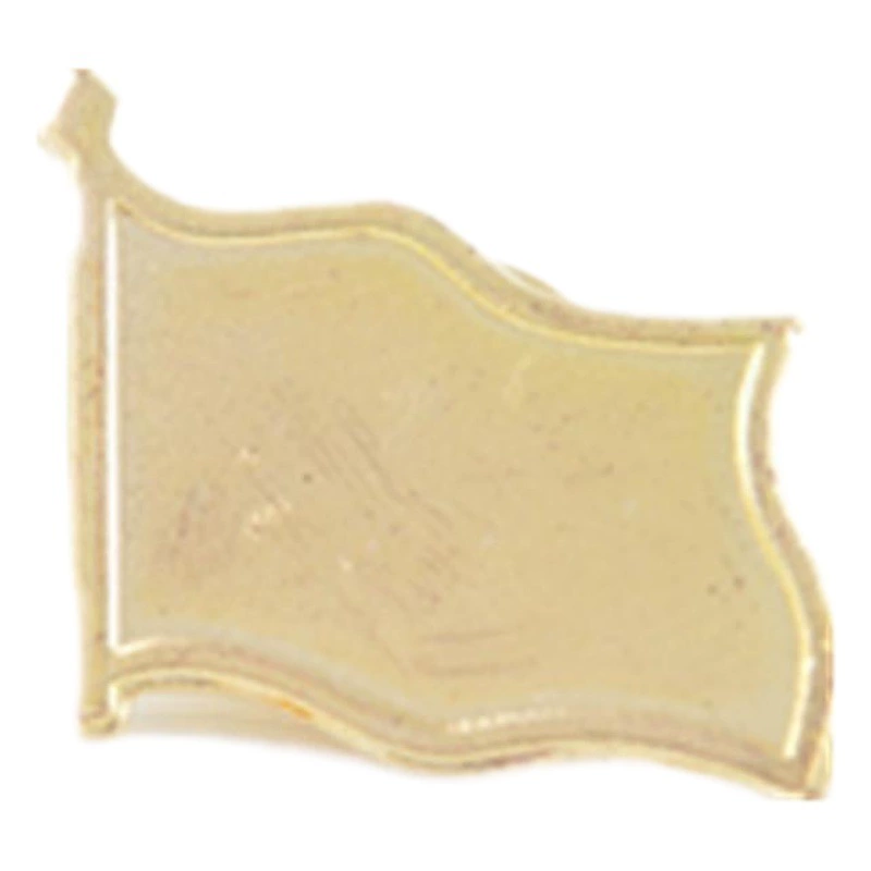 Производитель оптом прямоугольные двусторонние флагообразные круглые заготовки для печати логотипа наклейки с клеем