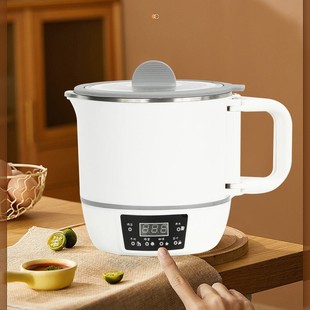 Global Foldable Electric Cooking Pot (Thermostatic Kettle) Palm-Sized, Compatible with over 150 National Plugs, Cooks Food with the Taste of Your Hometown