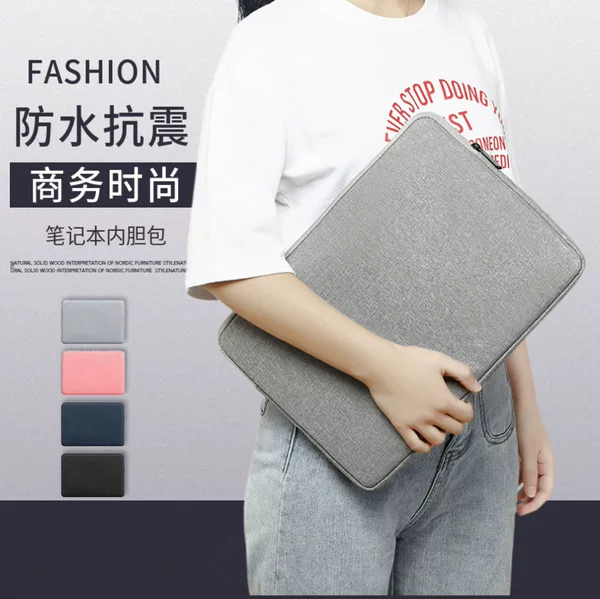 Laptop bag Oxford cloth liner bag fleece-lined waterproof anti-fall flat men's business 16 inch factory wholesale