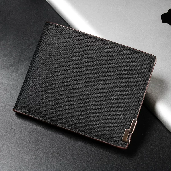 New TikTok Simple Denim Wallet Fashion Horizontal Wallet Large Capacity Multi-card Gift Ten Yuan Ticket Holder