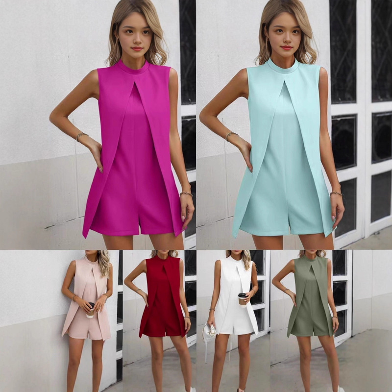 2025 European and American Amazon Cross-Border Independent Station Hot-Selling Draped Tops, Shirts, Women's Irregular Shirts and T-Shirts