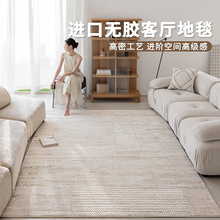 威尔顿机织地毯客厅冬天意式极简抗菌无胶土耳其进口茶几家用地毯