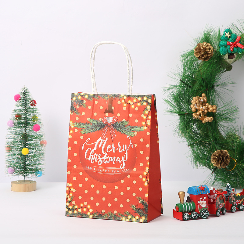 Christmas Cute Animal Cartoon Paper Party Gift Bags 1 Piece display picture 6