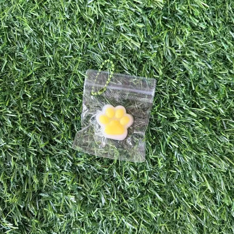 노란 고양이 발톱 3.5cm