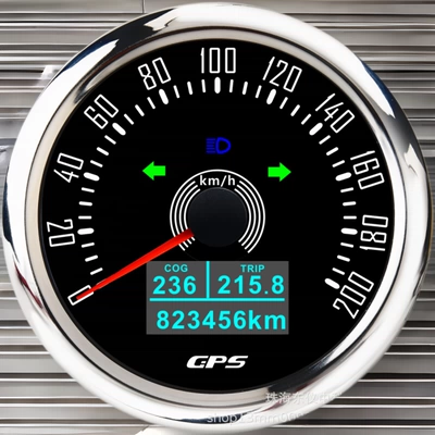 85mm GPS Spidometr Avtomobil, Yaxta, Elektrikli Avtomobil üçün
